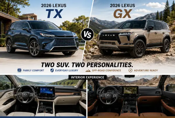 Lexus TX vs Lexus GX