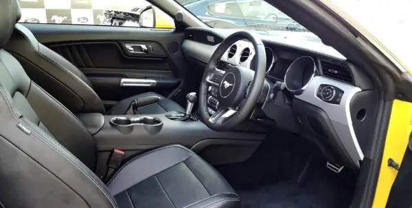 V6 Sports Car Faster Than Mustang GT interior