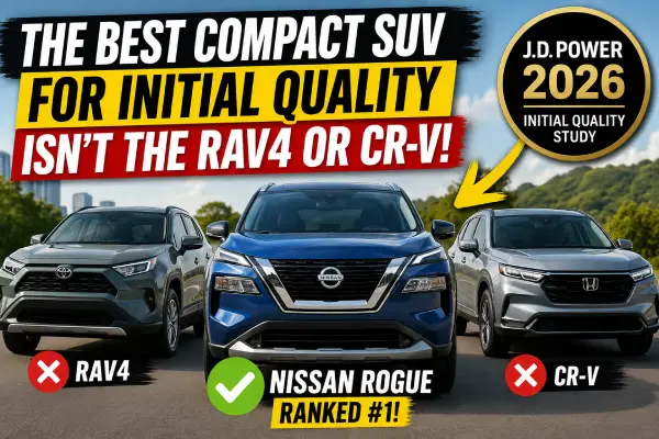 Best Compact SUV for Initial Quality