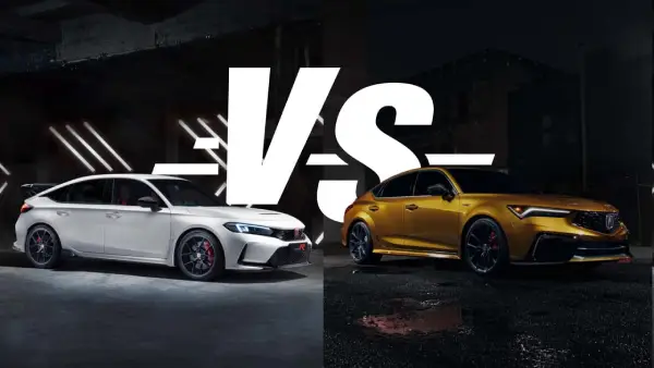Integra vs Honda Civic Si