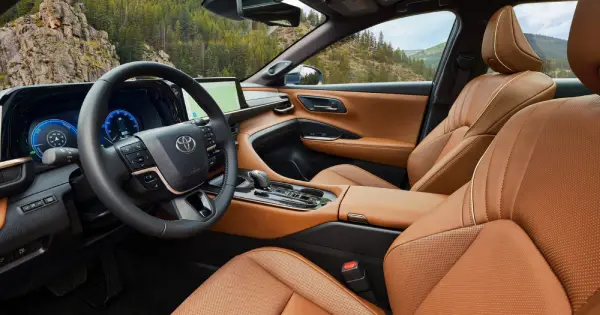 Toyota Crown Signia interior