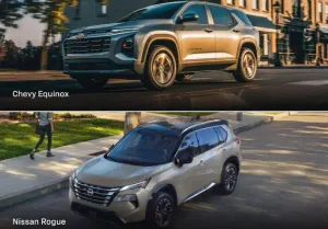 2026 Nissan Rogue vs Chevrolet Equinox
