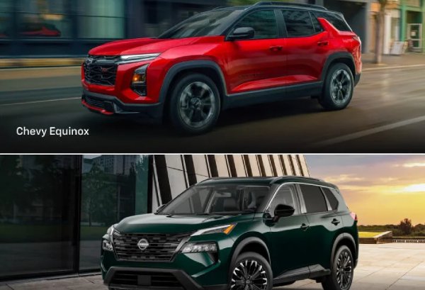 Nissan Rogue vs Chevrolet Equinox