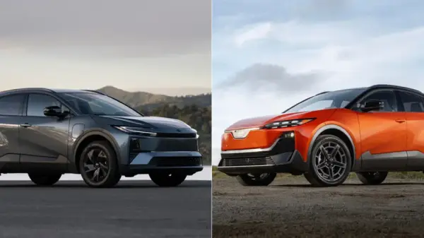 Toyota C-HR and Subaru Uncharted