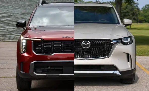 2026 Kia Sorento PHEV vs Mazda CX-90
