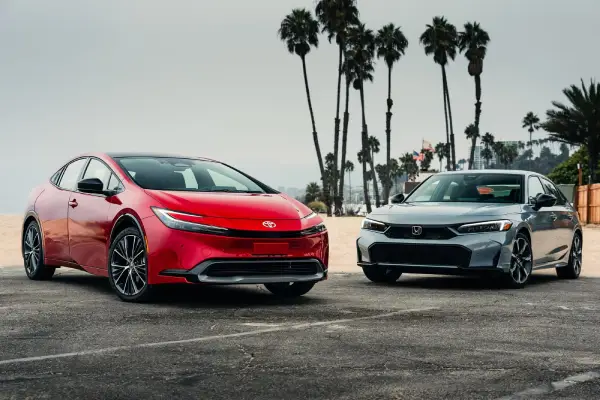 Prius vs Civic Hybrid The Hybrid Hatchback Showdown