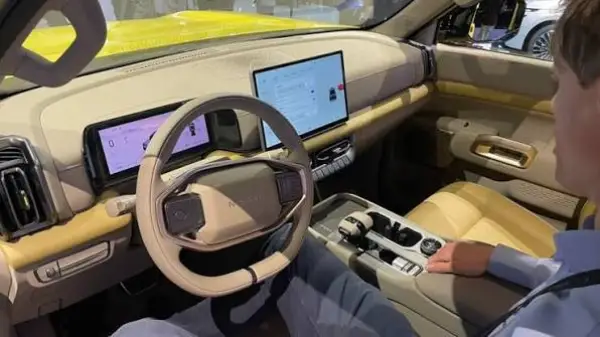 Nissan Frontier Pro PHEV interior